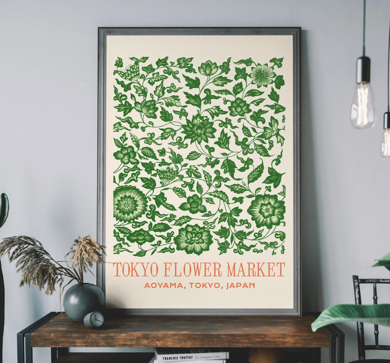 Flower Market Print - Tokyo