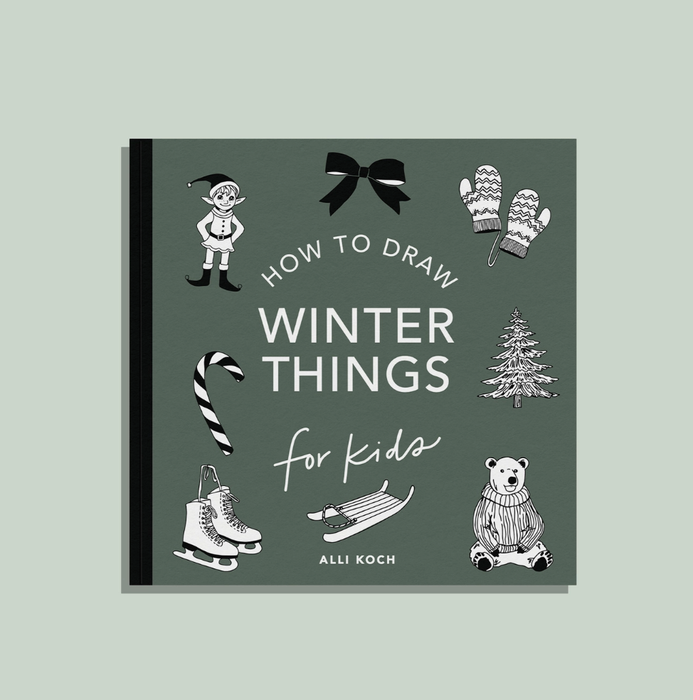 Winter Things: How To Draw Books For Kids