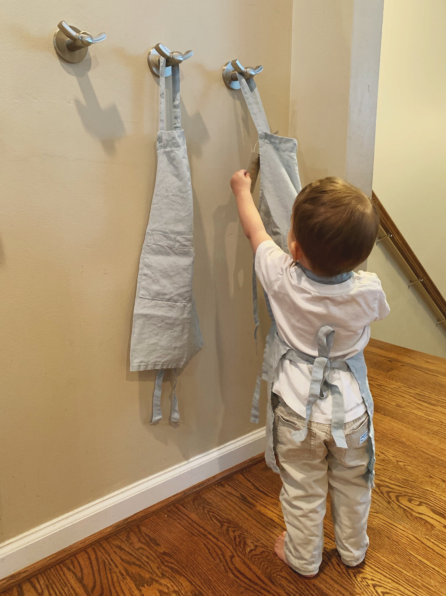 Children's Linen Apron