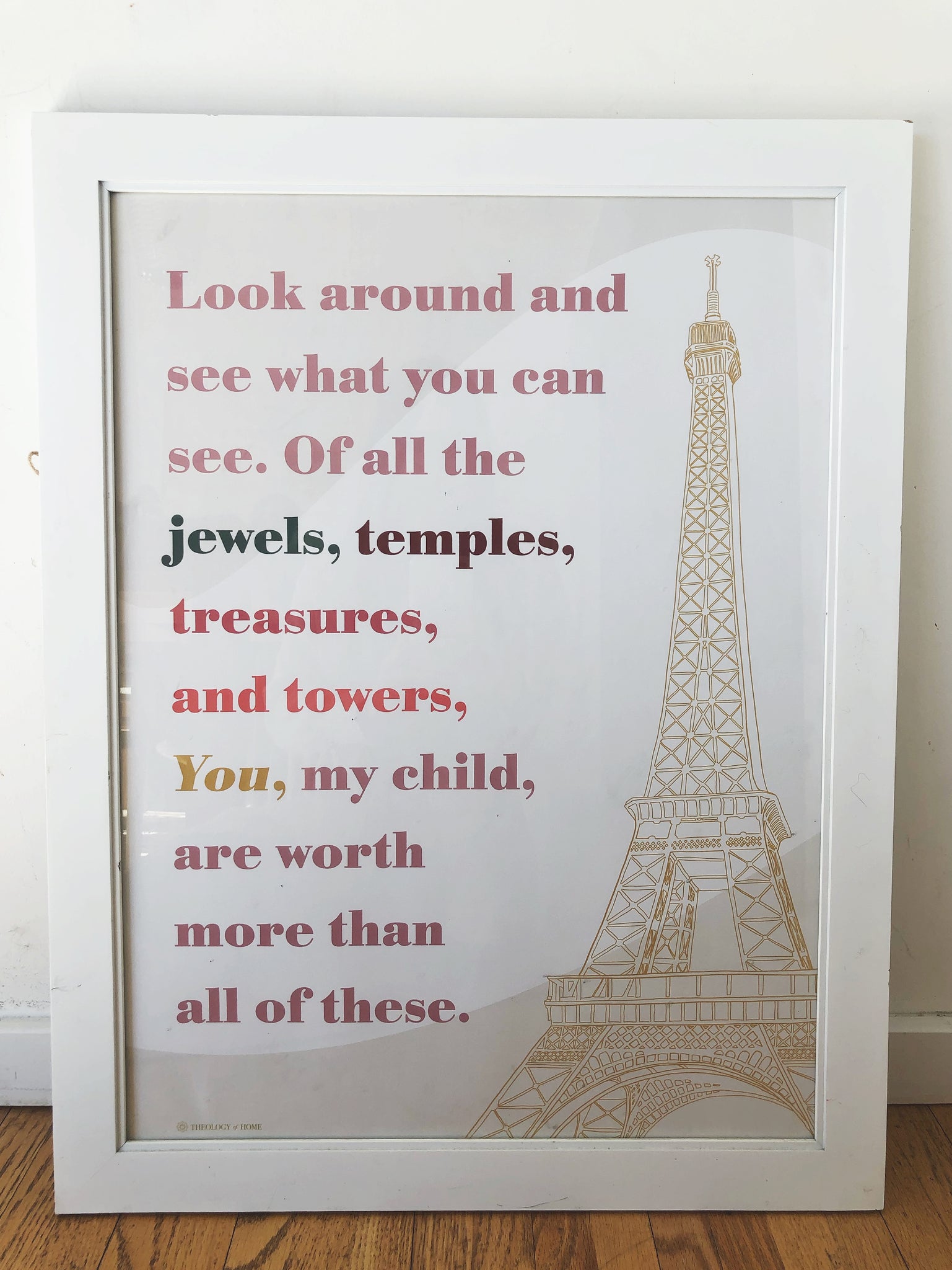 "You Are a Treasure" Poster